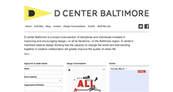 Desktop Screenshot of dcenterbaltimore.com